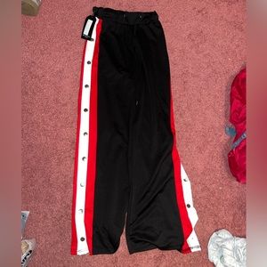 Snap track pants